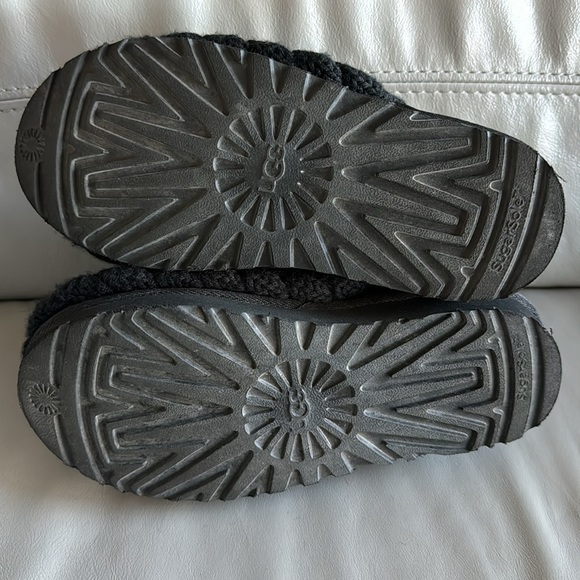 Ugg Black Knit Ankle Boots size 5 - Picture 4 of 5